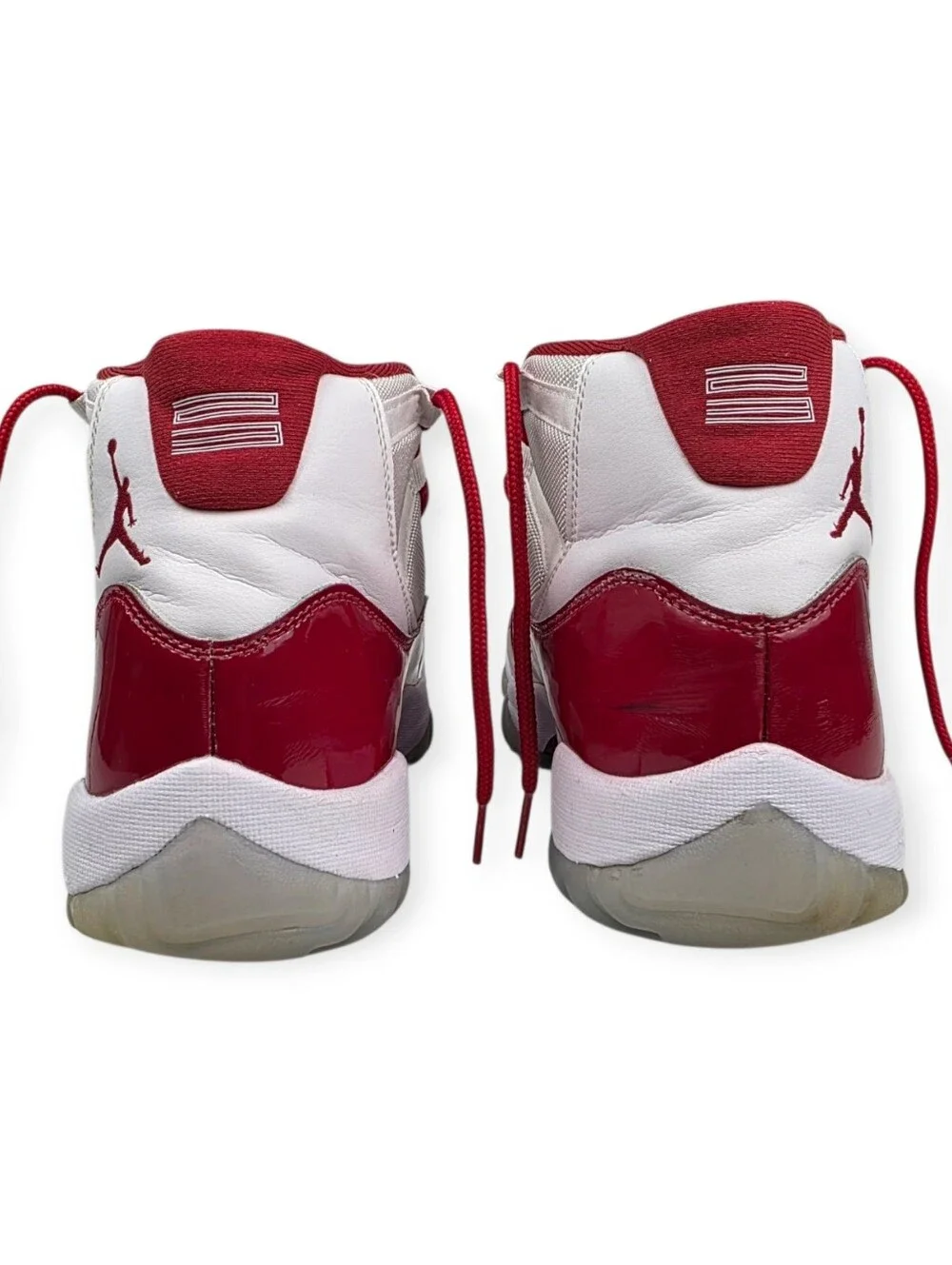Jordan Air Jordan 11 Retro Cherry 2022 Men's Sz 11 White/Red Sneaker CT8012-116